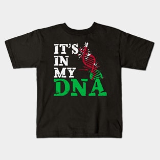 It's in my DNA - Wales Kids T-Shirt